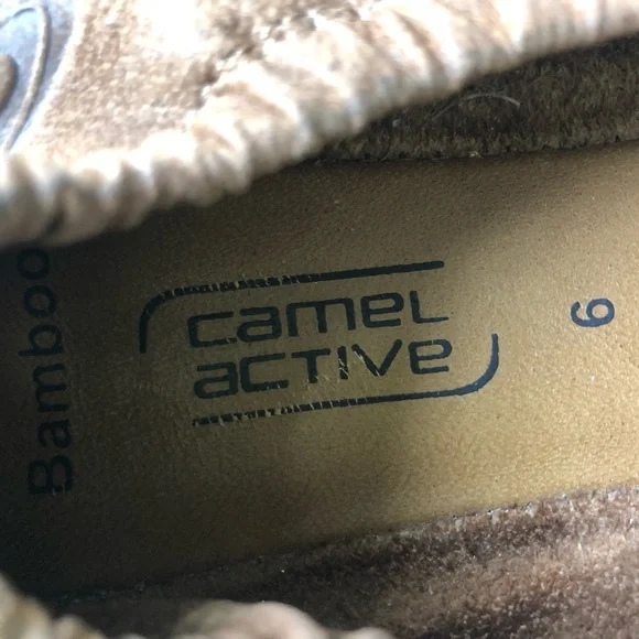 Camel Active leather tan ballet flats size 9 - Picture 4 of 10